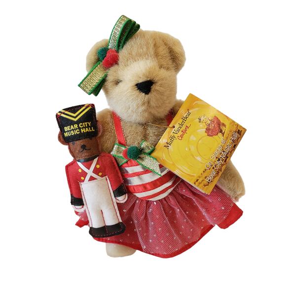 Limited Edition Vintage Muffy VanderBear Bear City Music Hall 2010 w Stand - Picture 2 of 16